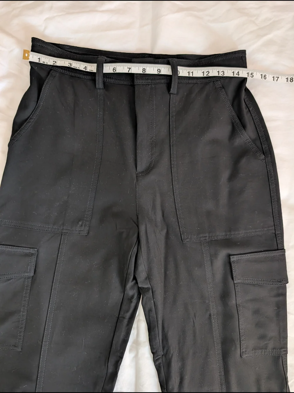 Banana Republic Tailored Black Barrel Pants With Tapered Pleat And Cuff